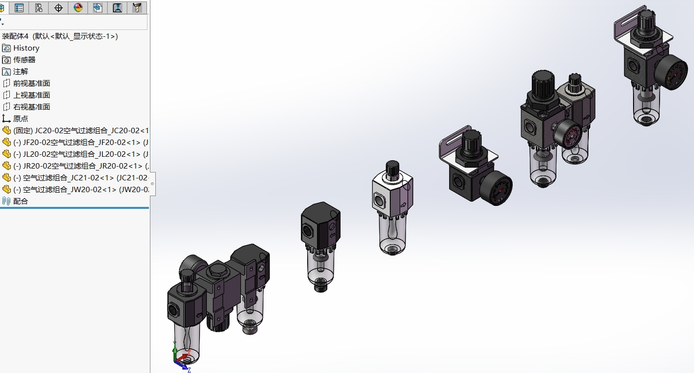 油水分离器JL JR JF JC JW系列6款